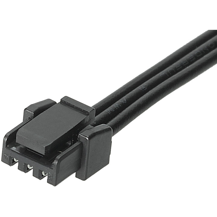 Molex-0451110305 Andere Kabelbaugruppen Cable Assembly UL 1061 0.45m 26AWG Wire to Board to Wire to Board 3 to 3 POS F-F Crimp Micro-Lock Plus Bag