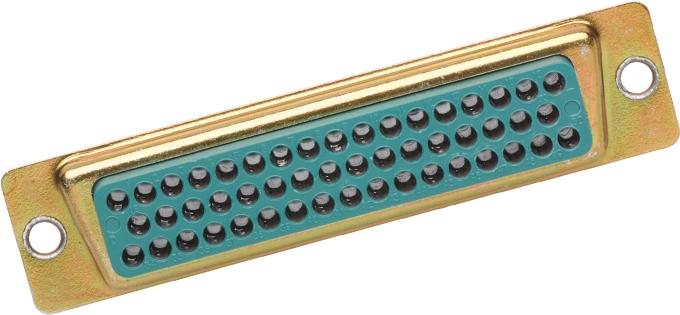 Cinch Connectivity Solutions-M24308/2-2F Steckverbinder, D-Sub Conn D-Sub SKT 15 POS 1.37mm Crimp ST Panel Mount 15 Terminal 1 Port