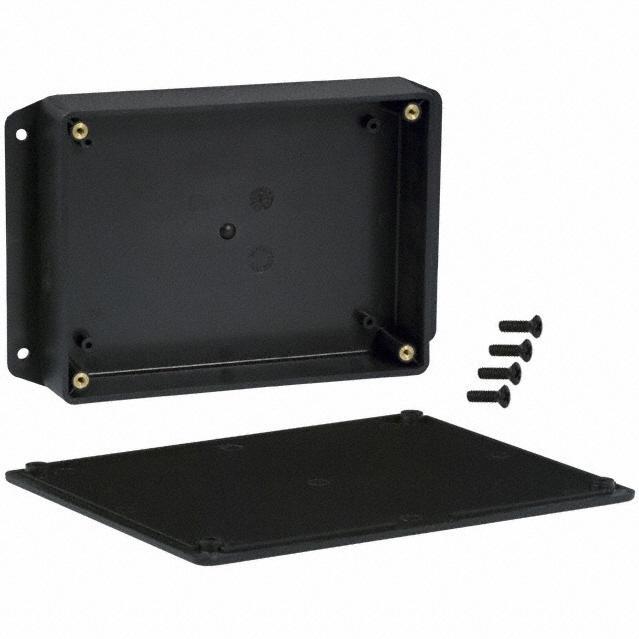 Bud Industries-CU-3287-MB Scatole, contenitori e rack Black Acrylonitrile Butadiene Styrene Bracket Mount Utility Box