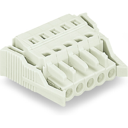 WAGO-721-103/037-000 Steckverbinder, Klemmenblöcke Conn Terminal Strip F 3 POS 5mm Screw RA Cable Mount 15A Box