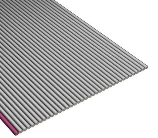 CnC Tech, LLC-302-28-37-GR-0250F Kabel, Flach Flat Ribbon Cable Polyvinyl Chloride 37Conductors 28AWG 300V 76.2m Reel