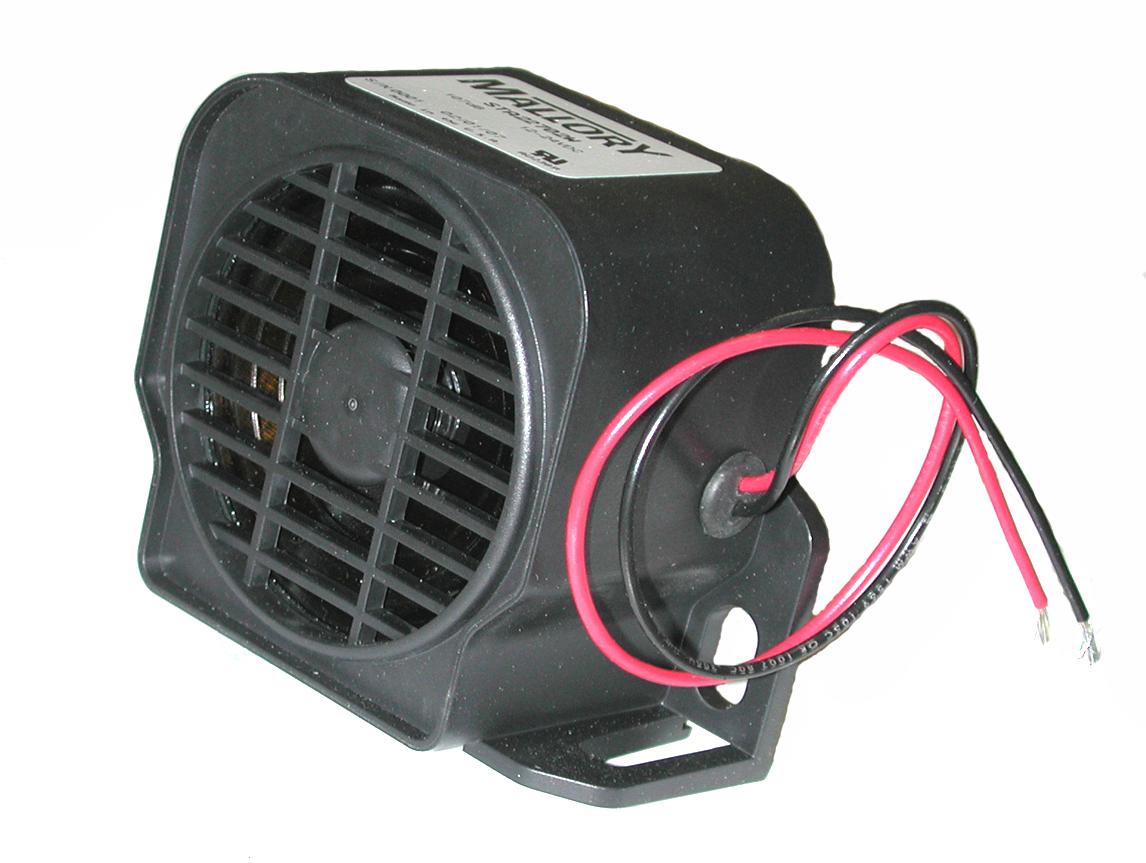 Mallory Sonalert Products-STA22702W Audioanzeigen und -alarme Audio Indicator Piezo 12VDC 24VDC 1mA 107dBA Screw Mount Screw Bulk