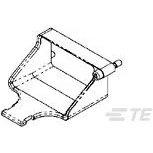 TE Connectivity-1738310-1 Steckverbinderzubehör Connector Accessories Strain Relief Straight Thermoplastic