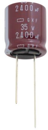 United Chemi Con-EGXF630ELL102MK40S Kondensator, Aluminium Cap Aluminum Lytic 1000uF 63V 20% (12.5 X 40mm) Radial 5mm 0.038 Ohm 3.08A 3000h 125°C Automotive Bulk