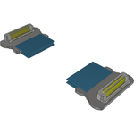 Cable Assembly Coaxial 0.46m 38AWG Board to Board to Board to Board F/M-F/M Razor Beam™ Bag