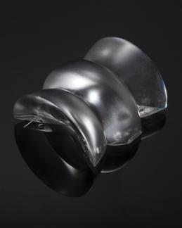 LEDIL OY-C13012_FLARE-MAXI-D Optical Lenses Rectangular Optical Lens Clear PMMA Pin/Glue Box