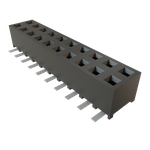 Conn Socket Strip SKT 20 POS 2mm Solder ST Top Entry SMD TIGER EYE™ Tube