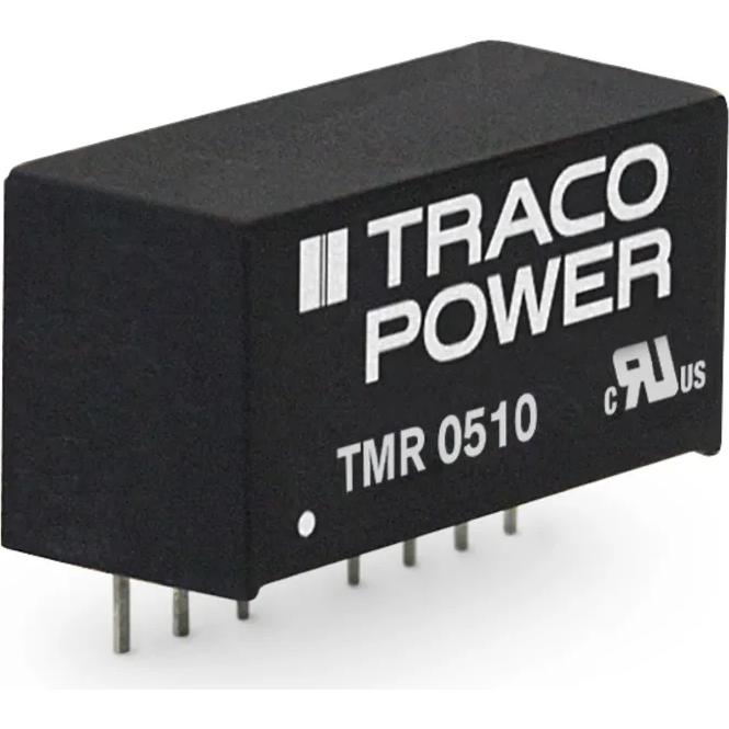 TRACO Electronic AG-TMR 1222 Convertisseur CC en CC et module de régulateur de commutation Module DC-DC 12VIN 2-OUT -12V/12V 0.083A/0.083A 2W 7-Pin SIP Module