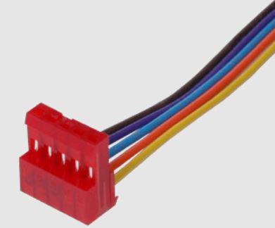 Same Sky (formerly CUI Devices)-CUI-435-1FT Assemblaggio cavo Altro Cable Assembly Discrete Wire 0.304m 22AWG Wire to Board 5 to 5 POS F