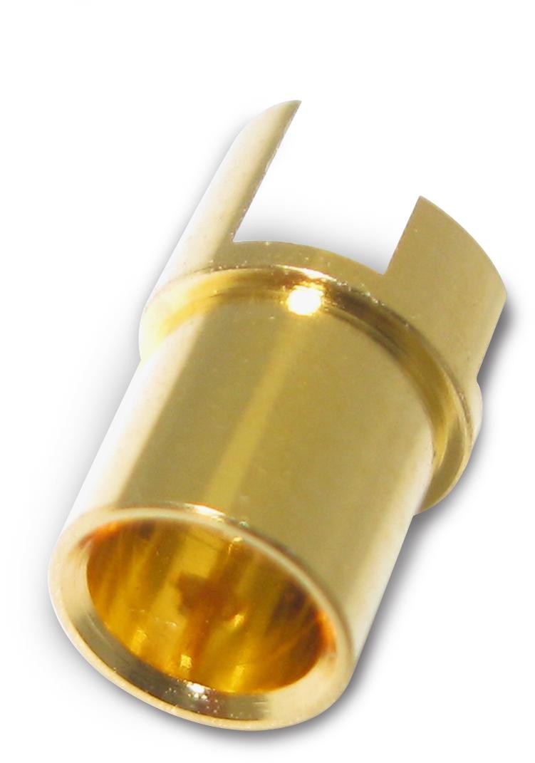 Amphenol RF-302100 Raccordement FR Conn SMP 0Hz to 26.5GHz 50Ohm Solder ST Edge Mount RCP Gold