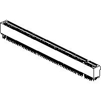 Molex-87715-3909 Steckverbinder, Kartenrand Conn PCI Express Card Edge F 230 POS 1mm Solder ST Thru-Hole PCI Express Tray