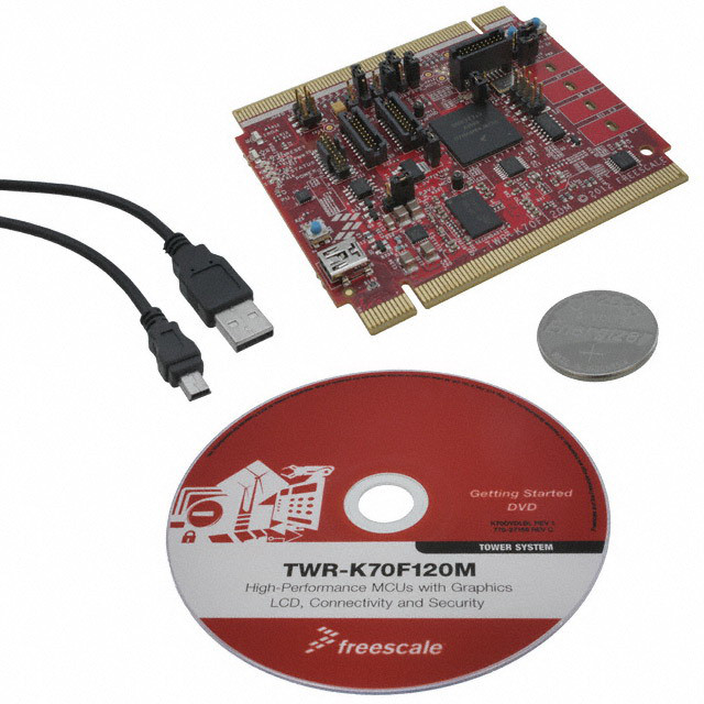 NXP Semiconductors-TWR-K70F120M Sistema integrato, schede e kit di sviluppo MK70FN1M0VMJ12 Microcontroller Tower System Module 120MHz CPU 256MB RAM 1MB/256MB Flash/SLC NAND Flash