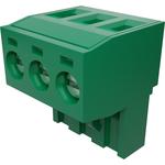 Conn Eurostyle Block F 3 POS 5.08mm Screw RA Cable Mount 18A/Contact