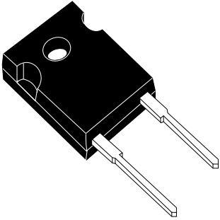 STMicroelectronics-STTH30ST06WY Rectifiers Diode Switching 600V 30A 2-Pin DO-247 Tube Automotive AEC-Q101