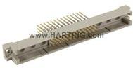 HARTING-09731426974 Face arrière de raccordement Conn DIN 41612 M 42Signal/6Cavity POS 2.54mm Press Fit ST Thru-Hole Box