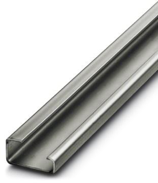 PHOENIX CONTACT-1201015 Steckverbinderzubehör Connector Accessories G-profile DIN Rail Straight Steel Silver Galvanized
