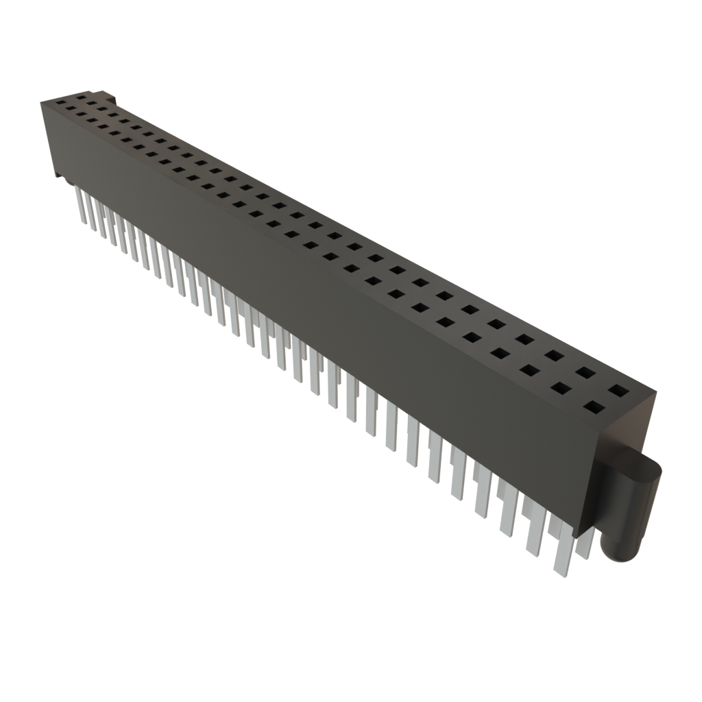 Samtec-SFM-130-01-S-D-A Cabezales del conector y receptáculos PCB Conn Socket Strip SKT 60 POS 1.27mm Solder ST Top Entry Thru-Hole TIGER EYE™ Tube