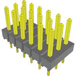 Conn Unshrouded Header HDR 18 POS 2.54mm Solder ST Top Entry Thru-Hole Bulk