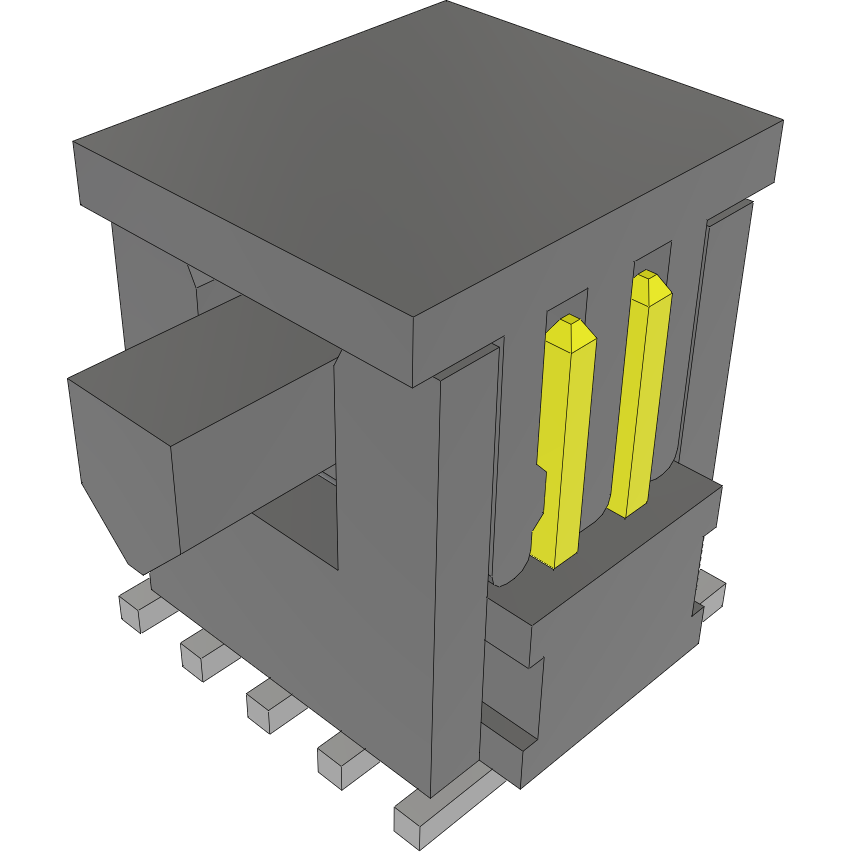 Samtec-FTSH-105-01-L-DV-K-P-TR Steckverbinderleisten und Leiterplattenbuchsen Conn Unshrouded Header HDR 10 POS 1.27mm Solder ST Top Entry SMD TIGER CLAW™ T/R