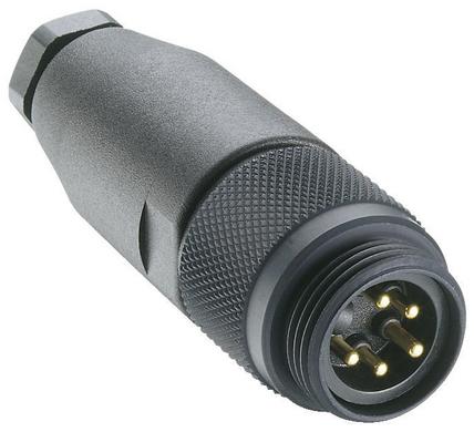 Lumberg-RSC 50/11 SINGLE PACKAGE OF 1 Connettore circolare Conn Circular SKT 5 POS Screw ST Cable Mount 5 Terminal 1 Port