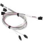 Cable Assembly SATA >1m Mini-SAS to 4(SATA)/Power M-M