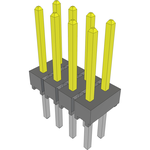 Conn Unshrouded Header HDR 8 POS 2.54mm Solder ST Top Entry Thru-Hole Bulk