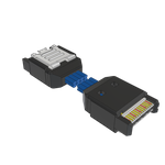 Cable Assembly Twinax 0.609m 34AWG Board to Board to Board to Board PL-PL AcceleRate® Bag