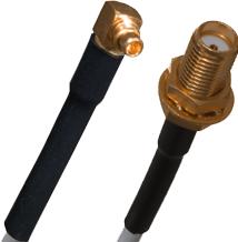 Cinch Connectivity Solutions-415-0072-012 Kabelbaugruppen Koaxial Cable Assembly Coaxial 0.304m MMCX to SMA F-M
