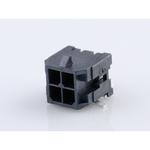 Conn Wire to Board HDR 4Power POS 3mm Solder RA Side Entry SMD Micro-Fit 3.0 T/R