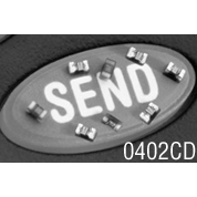 Pulse Electronics Corporation-PE-0402CD200GTT Montaggio superficie induttore Inductor RF Chip Wirewound 0.02uH 2% 250MHz 26Q-Factor Ceramic 0.48A 0.25Ohm DCR 0402 T/R