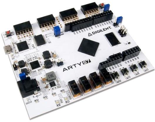 Digilent-410-352 Placas y kits de desarrollo lógicos programables XC7S50-1CSGA324C FPGA Development Board 12MHz/19MHz/100MHz/450MHz 256MB RAM 16MB SPI Flash