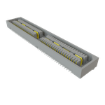 Conn High Speed Micro Plane HDR 80 POS 0.8mm Solder ST Top Entry SMD Tray