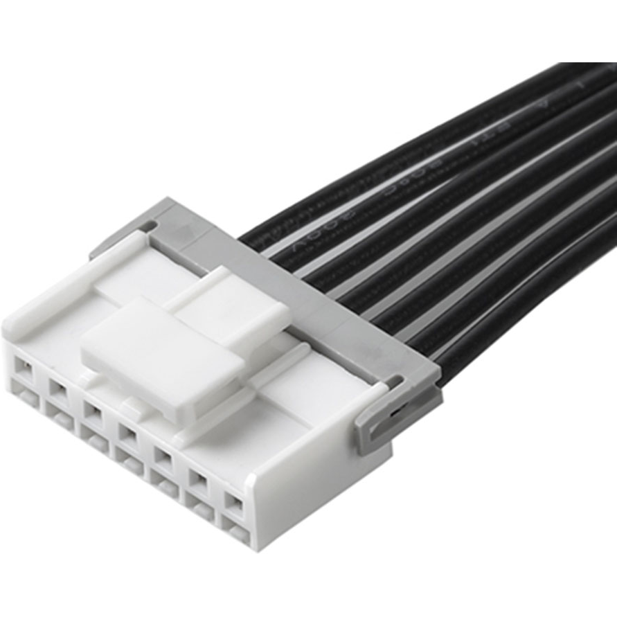 Molex-151370705 Andere Kabelbaugruppen Cable Assembly UL 1061 0.45m 22AWG Wire to Board to Wire to Board 7 to 7 POS F-F Crimp-Crimp Mini-Lock Bag