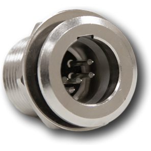 Switchcraft-TB5MS Connector Audio and Video Conn Tini Plug M 5 POS Solder Cup ST Panel Mount 5 Terminal 1 Port