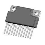 Trans MOSFET N/P-CH 60V 4A 12-Pin(12+Tab) SIP