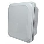 Light Gray Polycarbonate Bracket Mount Heavy Duty NEMA 6P/IP68 Hinged Cover PC Enclosure