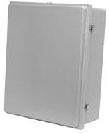 Hammond Manufacturing-PJ20168RT Kästen, Gehäuse und Gestelle Gray Fiberglass Polyester Wall Mount Junction Box
