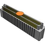 Conn Open Pin Field Array HDR 160 POS 0.635mm Solder ST Top Entry SMD T/R