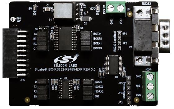 Silicon Labs-ISOLATED-RS-EK Development Kits and Tools Isolated RS232 and RS485 Expansion Board