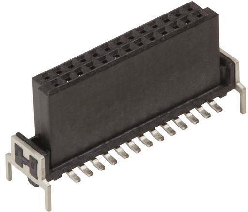 HARTING-15221002401000 Steckverbinderleisten und Leiterplattenbuchsen Conn Socket Strip SKT 100 POS 1.27mm Solder ST SMD har-flex® T/R