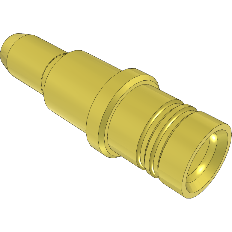 Samtec-MMCXV-J-C-HF-ST-CA1 Raccordement FR Conn MMCX 0Hz to 6GHz 50Ohm Solder ST Cable Mount F Gold Over Nickel Tray