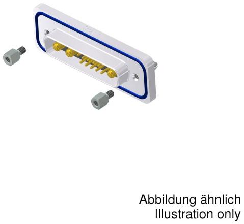 CONEC-15-005501 Steckverbinder, D-Sub Conn D-Sub M 10Signal/3Cavity POS 6.71mm/1.38mm Solder ST Thru-Hole 13 Terminal 1 Port