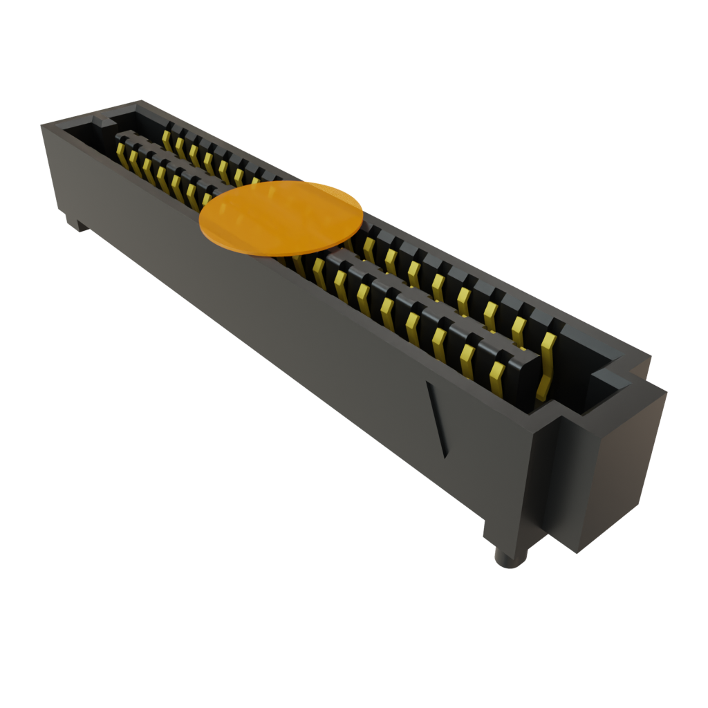 Samtec-SEAM-20-11.0-S-04-2-A-K-TR Steckverbinderleisten und Leiterplattenbuchsen Conn Open Pin Field Array HDR 80 POS 1.27mm Solder ST Top Entry SMD SEARAY™ T/R
