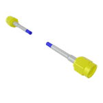 Cable Assembly Coaxial 0.152m 26AWG SMA to SMA PL-PL Solutionator Bag