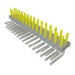 Conn Unshrouded Header HDR 30 POS 2mm Solder RA Side Entry Thru-Hole Bulk