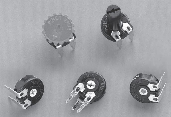 Amphenol-PT10LV10-501A2020-S Widerstandstrimmern, Potenziometern und Regelwiderstande 10 MM CARBON POTENTIOMETER