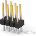 Conn Unshrouded Header HDR 8 POS 2.54mm Solder ST Top Entry Thru-Hole Carton