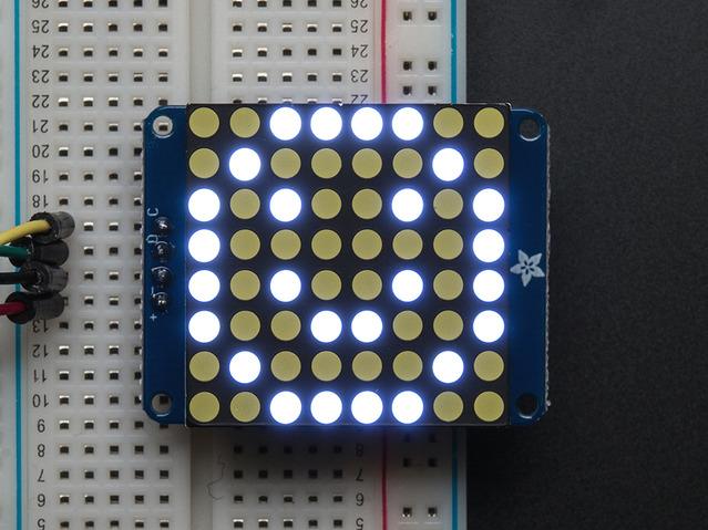Adafruit Industries-1614 Herramientas y kits de desarrollo LED Display Dot Matrix Development Kit