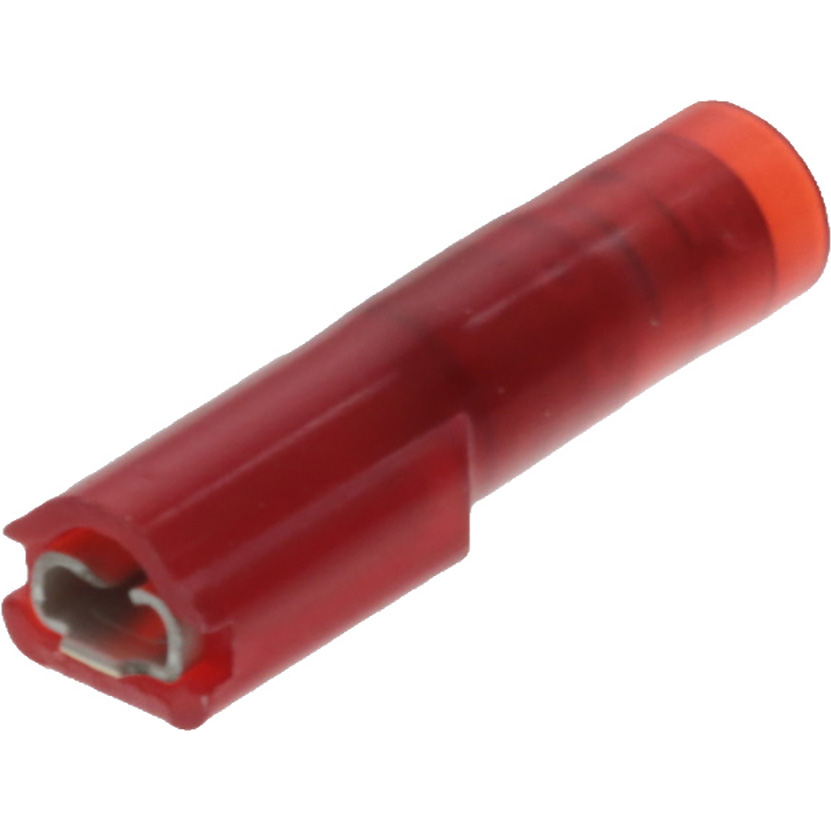Molex-190020013 Connector Terminals Quick Disconnect Terminal 18-22AWG Brass Red F 20.3mm Tin Avikrimp™ Carton
