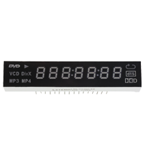 Lite-On Technology-LTM-8522HR LED-Anzeigen, segmentiert Display Segmented Panel 3DIGIT 24LED Red Serial Input 18-Pin DIP Module